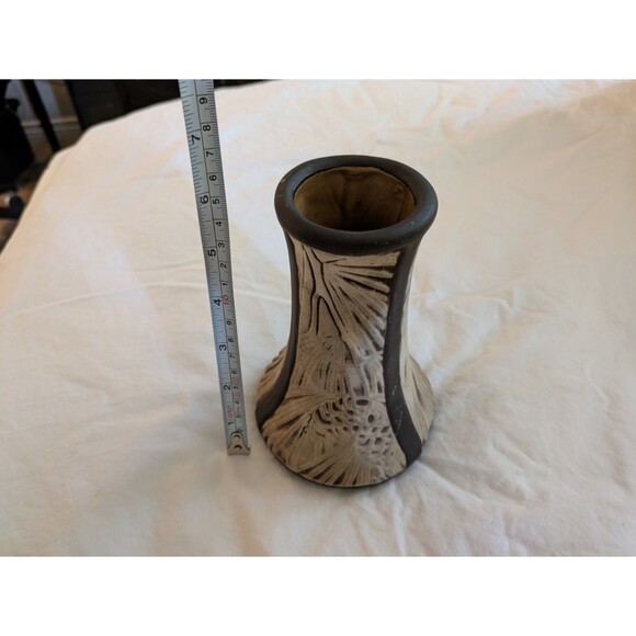 Weller  Claywood 1910 Pinecone Vase 6” Tall X 4” Diameter - Picture 9 of 10